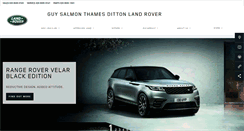 Desktop Screenshot of guysalmon.thamesditton.landrover.co.uk