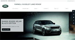 Desktop Screenshot of farnell.guiseley.landrover.co.uk