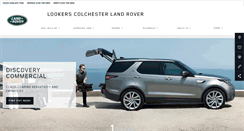 Desktop Screenshot of lookers.colchester.landrover.co.uk