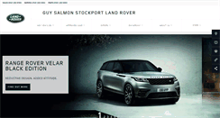 Desktop Screenshot of guysalmon.stockport.landrover.co.uk