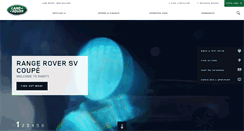 Desktop Screenshot of landrover.co.nz