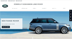 Desktop Screenshot of donnelly.dungannon.landrover.co.uk