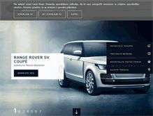 Tablet Screenshot of landrover.si