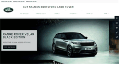 Desktop Screenshot of guysalmon.knutsford.landrover.co.uk