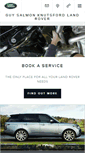 Mobile Screenshot of guysalmon.knutsford.landrover.co.uk