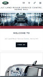 Mobile Screenshot of jlc.hernehill.landrover.co.uk