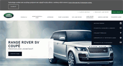 Desktop Screenshot of landrover.sk