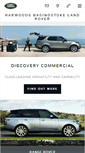 Mobile Screenshot of harwoods.basingstoke.landrover.co.uk