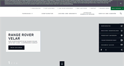 Desktop Screenshot of landrover.at